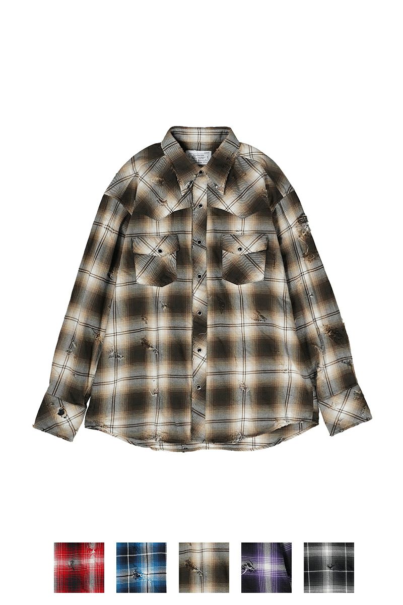 トップス Rafu WESTERN SHIRT Rafu(ラフ) | Rafu(ラフ)Western Shirt ウエスタンシャツ RAFU002