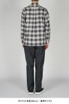 SUGARHILL(シュガーヒル)YAK OMBRE PLAID OPEN COLLAR BLOUSE ヤクオンブレプレイド オープンカラーブラウス 2441000501 -6