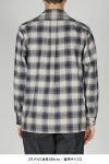 SUGARHILL(シュガーヒル)YAK OMBRE PLAID OPEN COLLAR BLOUSE ヤクオンブレプレイド オープンカラーブラウス 2441000501 -11