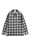 SUGARHILL(シュガーヒル)YAK OMBRE PLAID OPEN COLLAR BLOUSE ヤクオンブレプレイド オープンカラーブラウス 2441000501 -12