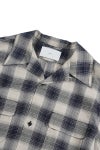 SUGARHILL(シュガーヒル)YAK OMBRE PLAID OPEN COLLAR BLOUSE ヤクオンブレプレイド オープンカラーブラウス 2441000501 -14