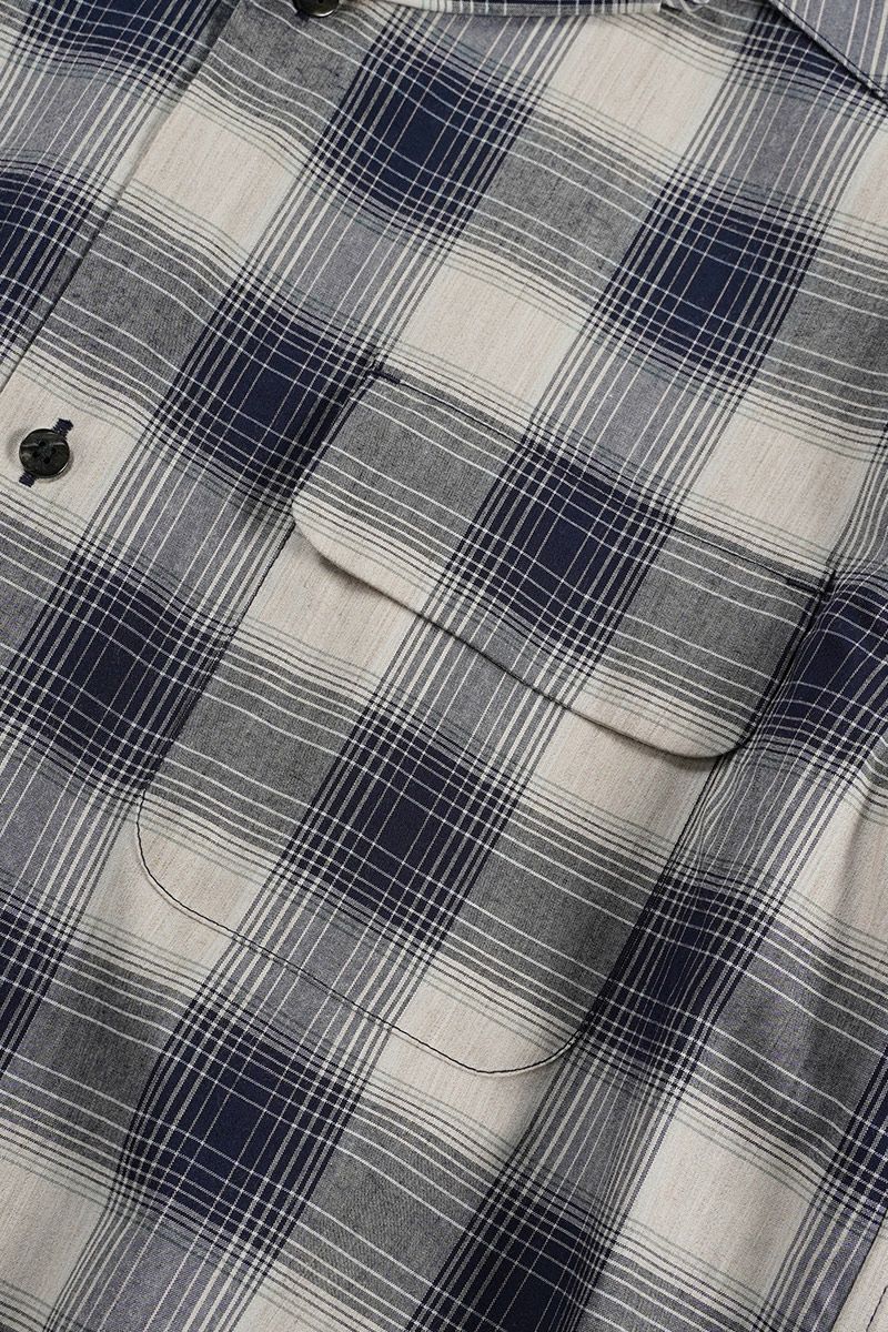 SUGARHILL(シュガーヒル)YAK OMBRE PLAID OPEN COLLAR BLOUSE ヤクオンブレプレイド オープンカラーブラウス 2441000501 -15
