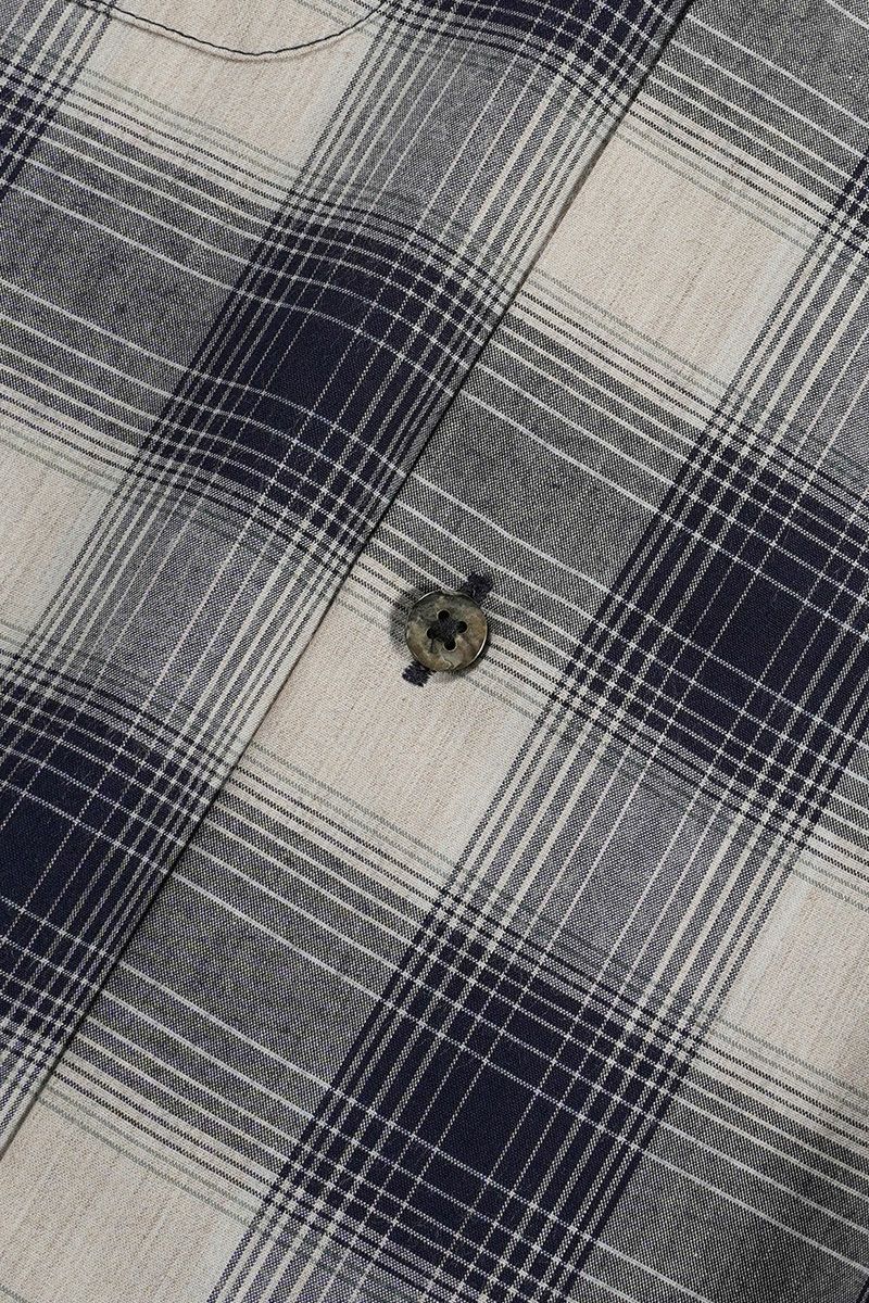 SUGARHILL(シュガーヒル)YAK OMBRE PLAID OPEN COLLAR BLOUSE ヤクオンブレプレイド オープンカラーブラウス 2441000501 -16