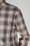 SUGARHILL(シュガーヒル)YAK OMBRE PLAID REGULAR COLLAR BLOUSE ヤクオンブレプレイド レギュラーカラーブラウス 2441000504 -2