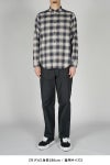 SUGARHILL(シュガーヒル)YAK OMBRE PLAID REGULAR COLLAR BLOUSE ヤクオンブレプレイド レギュラーカラーブラウス 2441000504 -7