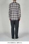 SUGARHILL(シュガーヒル)YAK OMBRE PLAID REGULAR COLLAR BLOUSE ヤクオンブレプレイド レギュラーカラーブラウス 2441000504 -8