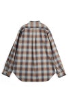 SUGARHILL(シュガーヒル)YAK OMBRE PLAID REGULAR COLLAR BLOUSE ヤクオンブレプレイド レギュラーカラーブラウス 2441000504 -13