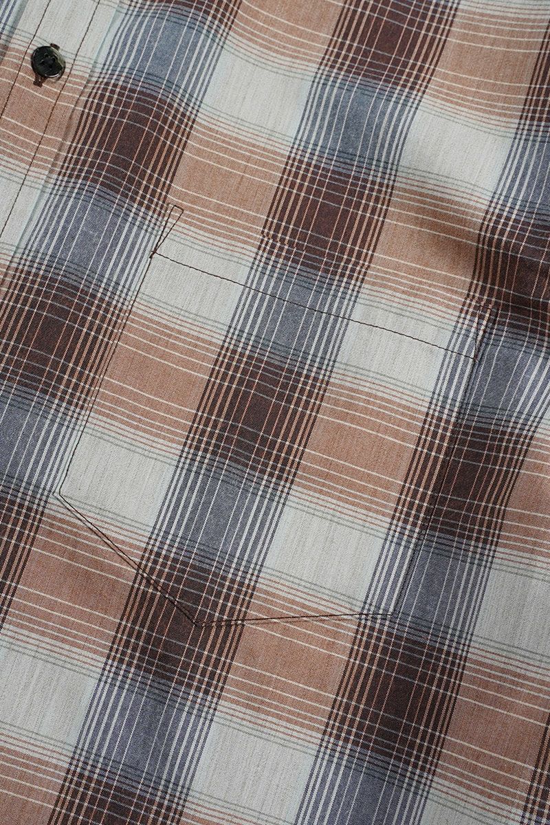 SUGARHILL(シュガーヒル)YAK OMBRE PLAID REGULAR COLLAR BLOUSE ヤクオンブレプレイド レギュラーカラーブラウス 2441000504 -15
