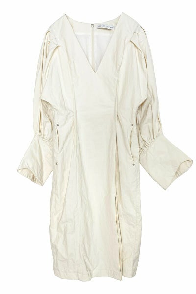 YOHEI OHNO(ヨーヘイオオノ)YOHEI OHNO(ヨーヘイオオノ) V neck Dress Vネックドレス OH-20A-DR4