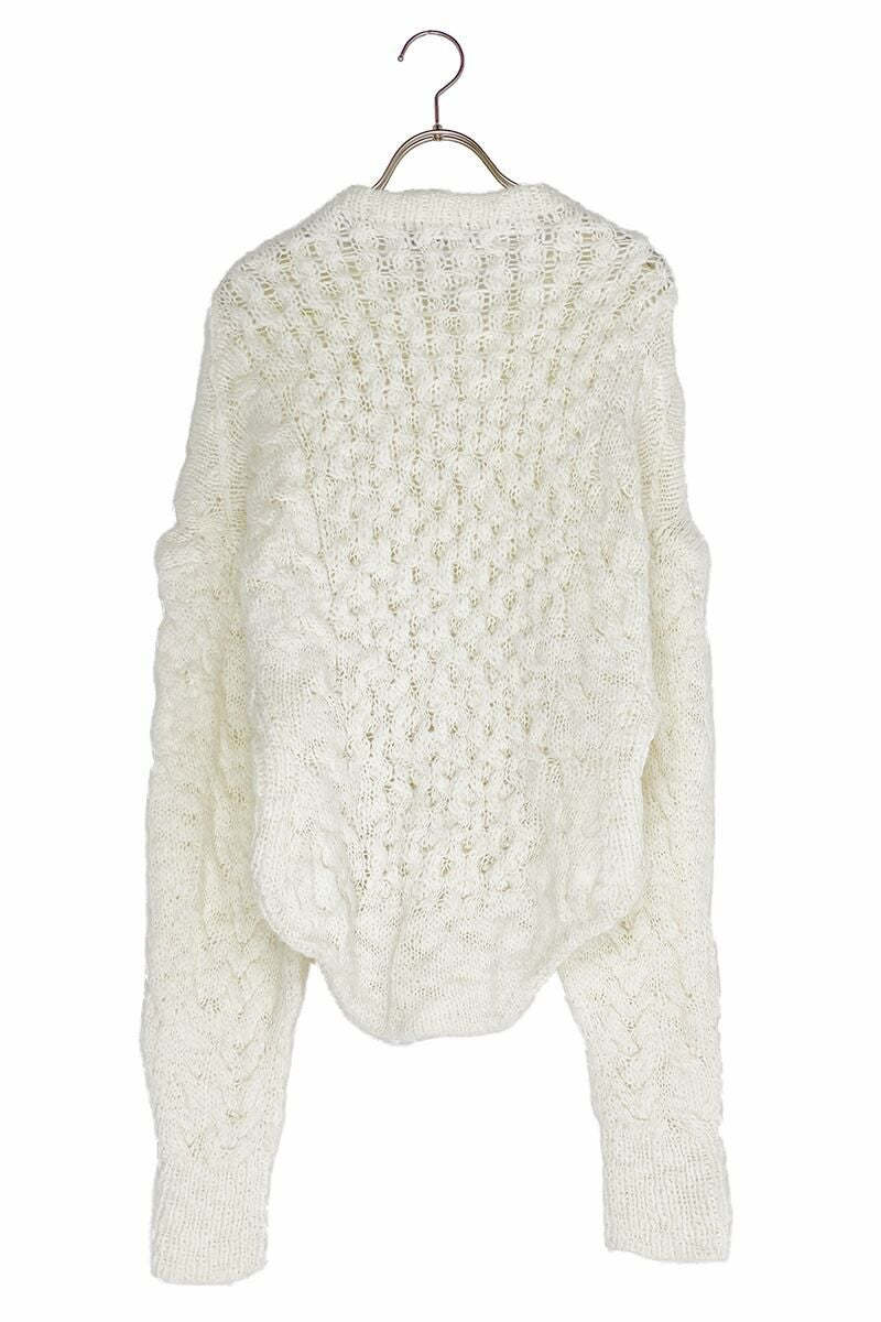 YOHEI OHNO(ヨーヘイオオノ)YOHEI OHNO(ヨーヘイオオノ) leather button acryl knit レザーボタンアクリルニット OH-20A-KN1 OH-20A-KN1 -2