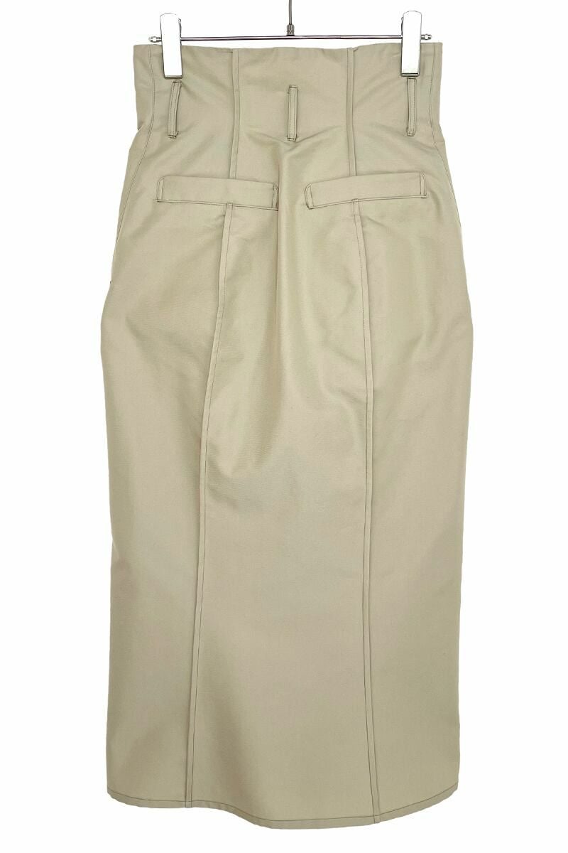 YOHEI OHNO(ヨーヘイオオノ)YOHEI OHNO(ヨーヘイオオノ) our basic skirt アワーベーシックスカート OH-22S-SK1-A -2