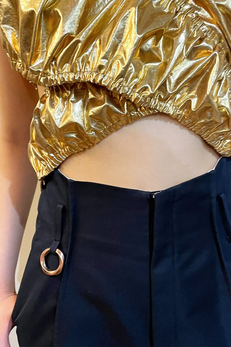 YOHEI OHNO(ヨーヘイオオノ)YOHEI OHNO(ヨーヘイオオノ) our basic skirt アワーベーシックスカート OH-22S-SK1-A -8