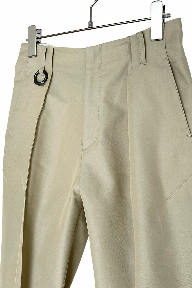 YOHEI OHNO(ヨーヘイオオノ)YOHEI OHNO(ヨーヘイオオノ) our basic trousers アワーベーシックトラウザース OH-22S-PT1-B -2