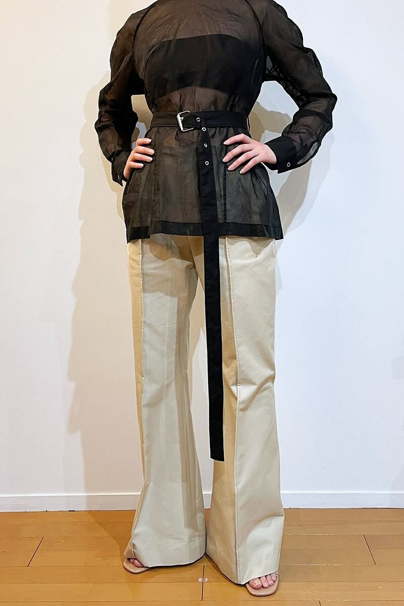 YOHEI OHNO(ヨーヘイオオノ)YOHEI OHNO(ヨーヘイオオノ) our basic trousers アワーベーシックトラウザース OH-22S-PT1-B -6