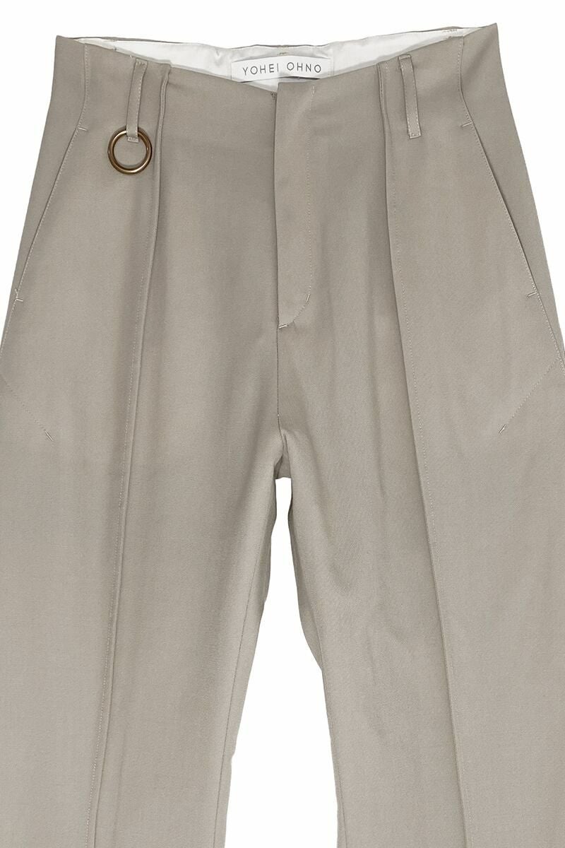 YOHEI OHNO(ヨーヘイオオノ)YOHEI OHNO(ヨーヘイオオノ) wool basic trousers ウールベーシックトラウザース OH-20A-PT2 -2