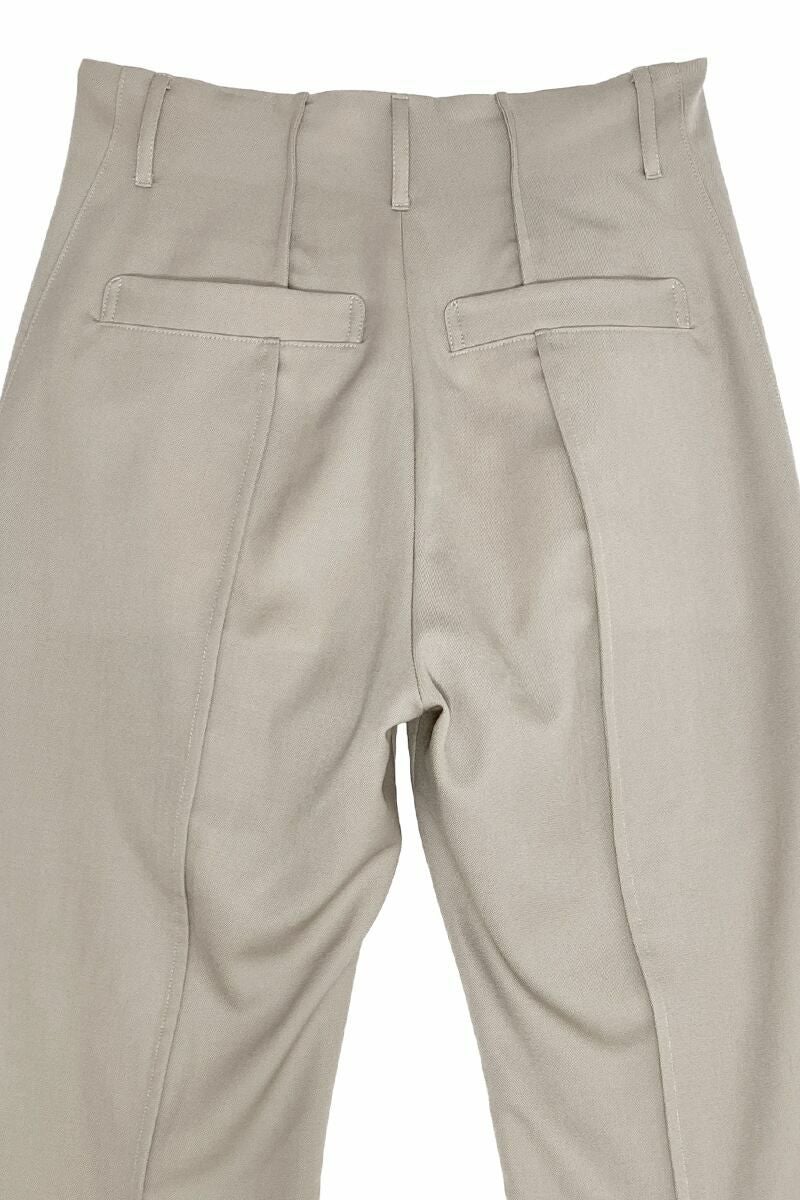 YOHEI OHNO(ヨーヘイオオノ)YOHEI OHNO(ヨーヘイオオノ) wool basic trousers ウールベーシックトラウザース OH-20A-PT2 -3