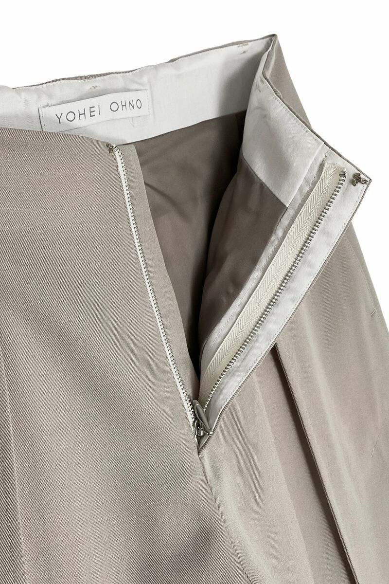 YOHEI OHNO(ヨーヘイオオノ)YOHEI OHNO(ヨーヘイオオノ) wool basic trousers ウールベーシックトラウザース OH-20A-PT2 -4