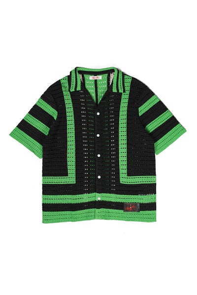 SYUMAN.(シュウマン)crochet short sleeve クロッシェショートスリーブ YO24SS-08