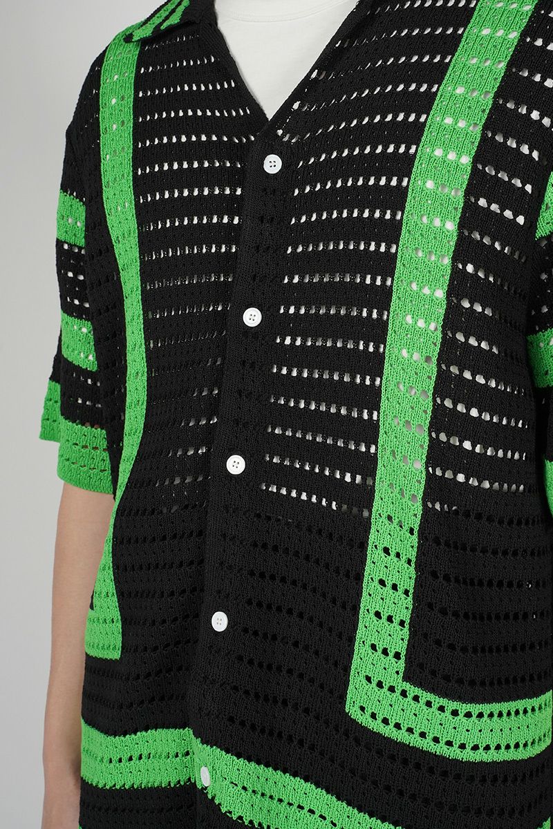 SYUMAN.(シュウマン)crochet short sleeve クロッシェショートスリーブ YO24SS-08 -7