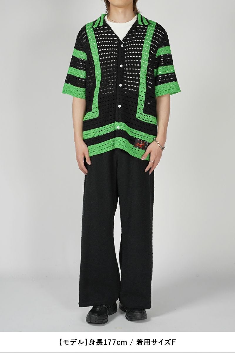 SYUMAN.(シュウマン)crochet short sleeve クロッシェショートスリーブ YO24SS-08 -10