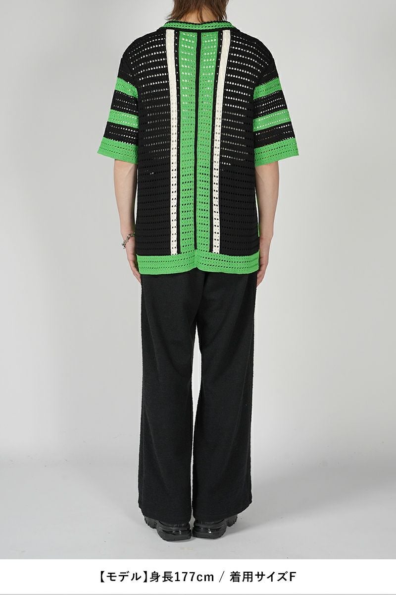 SYUMAN.(シュウマン)crochet short sleeve クロッシェショートスリーブ YO24SS-08 -11