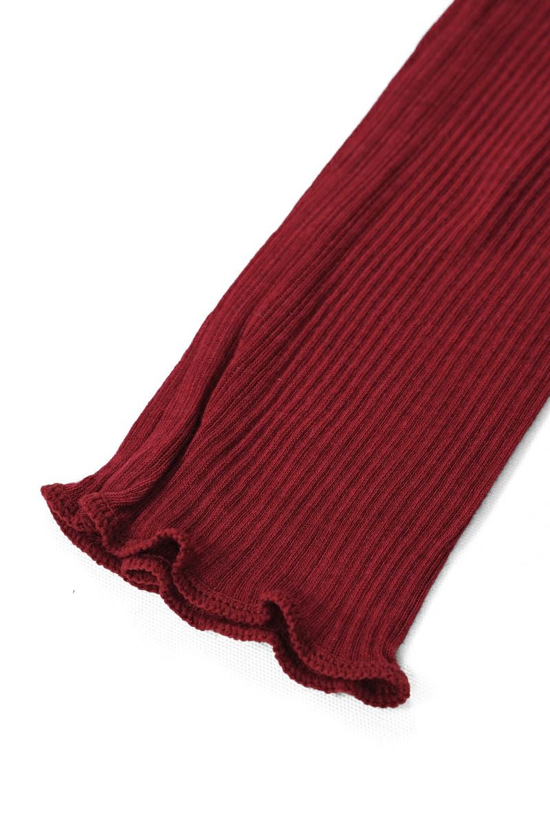 kengo(ケンゴ)tencel wool long arm warmers テンセルウールロングアームウォーマー K23FW-GO1 -1