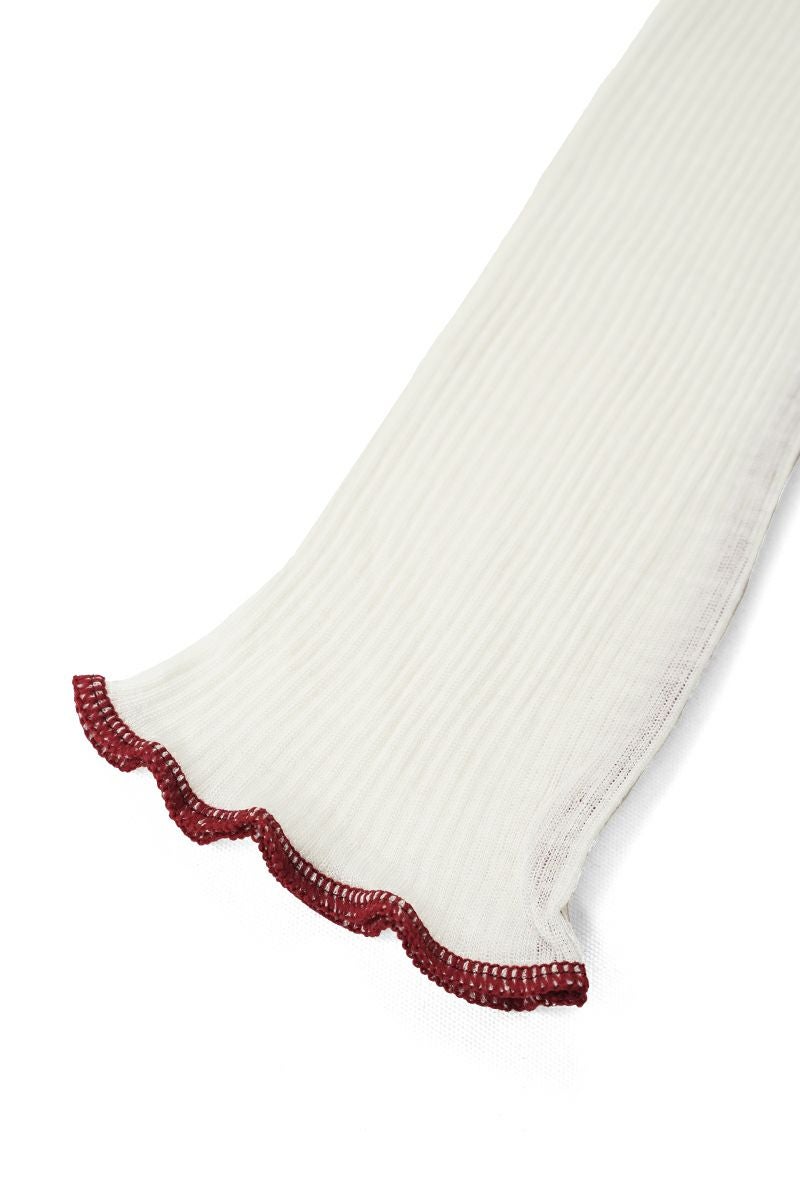 kengo(ケンゴ)tencel wool long arm warmers テンセルウールロングアームウォーマー K23FW-GO1 -3