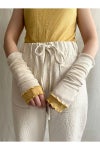kengo(ケンゴ)tencel wool long arm warmers テンセルウールロングアームウォーマー K23FW-GO1 -5