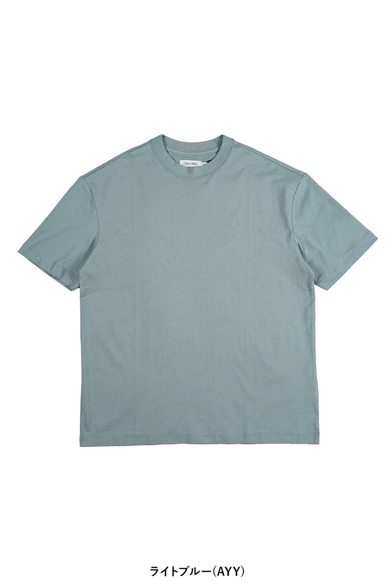 Calvin Klein(カルバン クライン)アーカイブロゴ リラックスクルーネックTシャツ 40HM229 -6