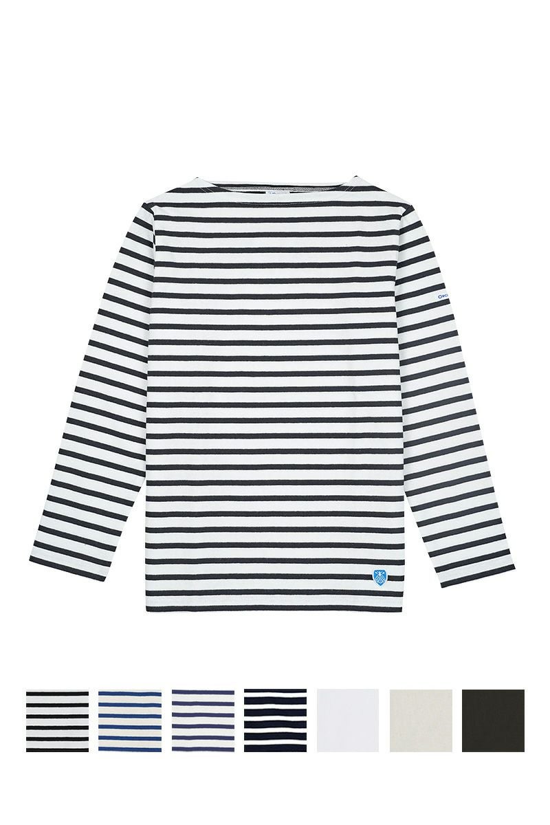 ORCIVAL(オーシバル)コットンロード フレンチバスクシャツ MEN CLWEZ/B211