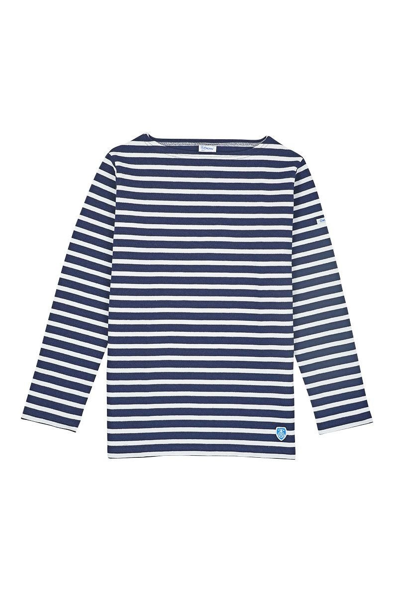 ORCIVAL(オーシバル)コットンロード フレンチバスクシャツ MEN CLWEZ/B211 -6