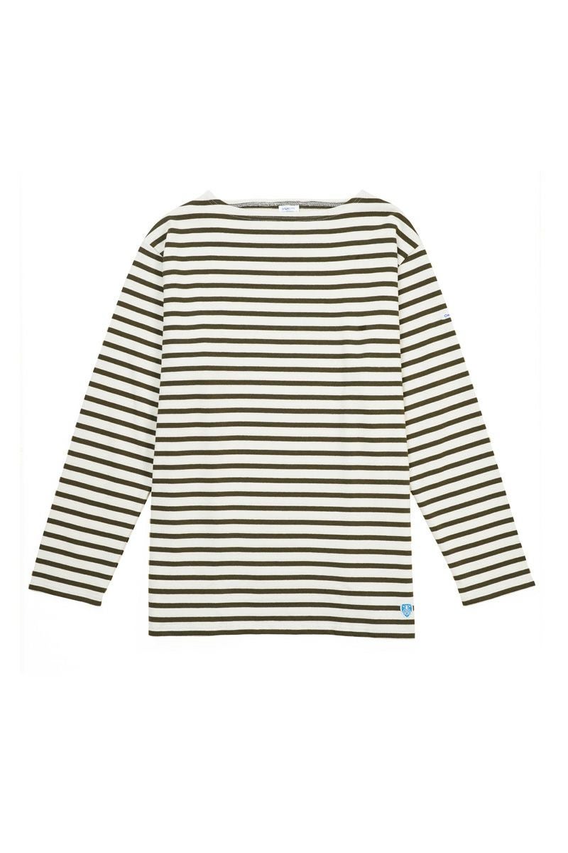 ORCIVAL(オーシバル)コットンロード フレンチバスクシャツ MEN CLWEZ/B211 -17