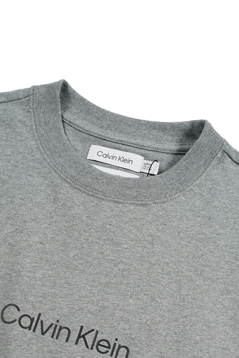 Calvin Klein(カルバン クライン)スタンダードロゴ リラックス クルーネックTシャツ 40HM228 -2