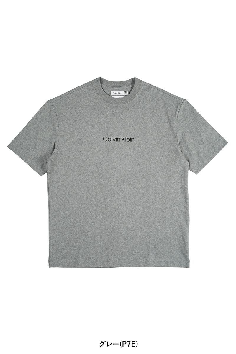Calvin Klein(カルバン クライン)スタンダードロゴ リラックス クルーネックTシャツ 40HM228 -8