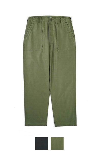 CIOTA (シオタ)スビンコットン ムラ糸バックサテン ベイカーパンツ PTLM-129