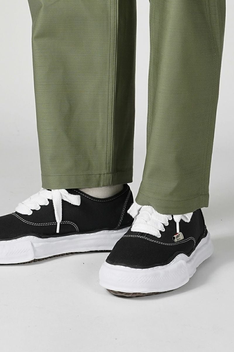 CIOTA (シオタ)スビンコットン ムラ糸バックサテン ベイカーパンツ PTLM-129 -3