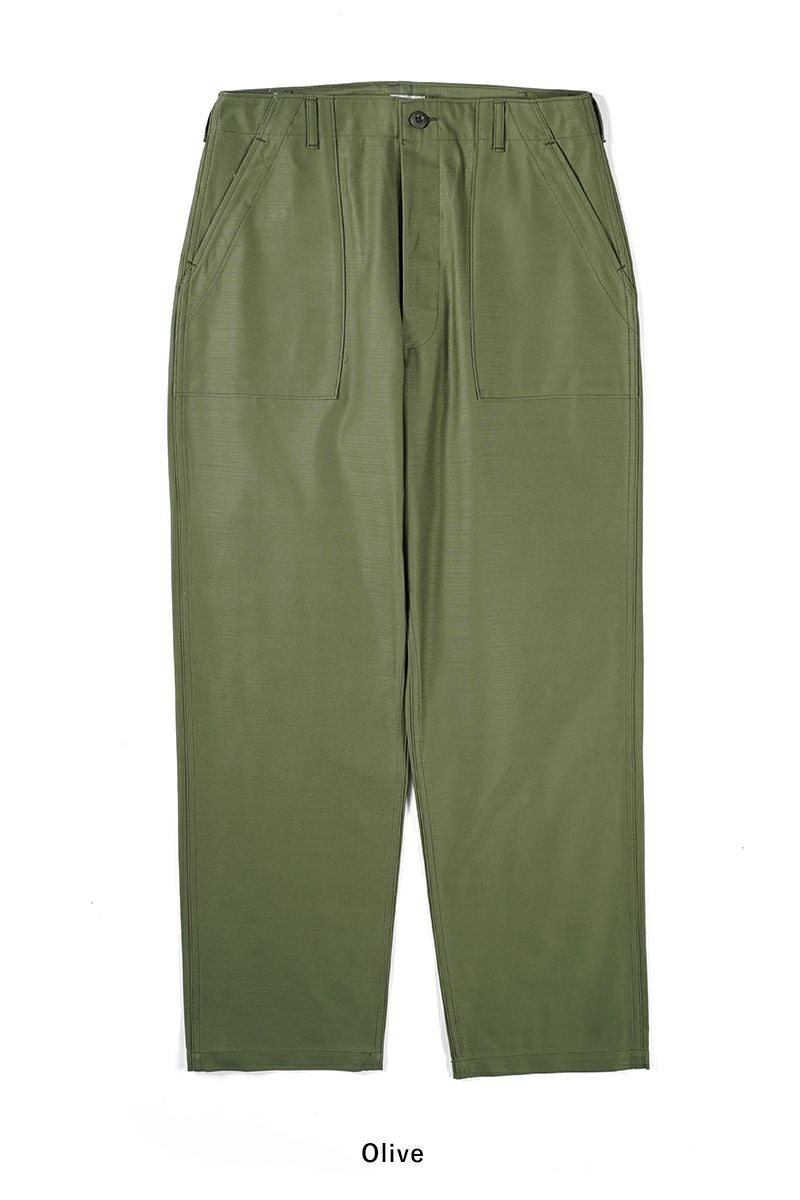 CIOTA (シオタ)スビンコットン ムラ糸バックサテン ベイカーパンツ PTLM-129 -19