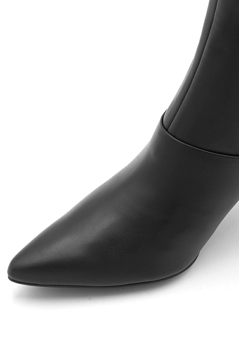 RABOKIGOSHI works(ラボ キゴシ ワークス)スリットゴムショートブーツ 12676 -5