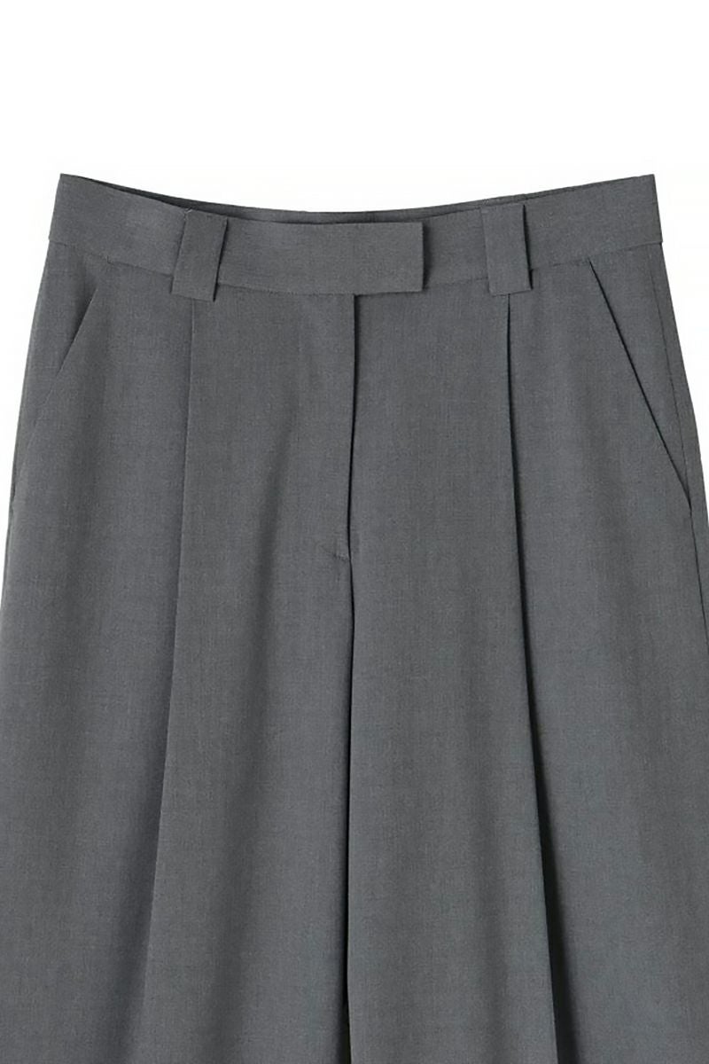 ETRE TOKYO(エトレトウキョウ)セミワイドタックスリットパンツ 1223120042 -11