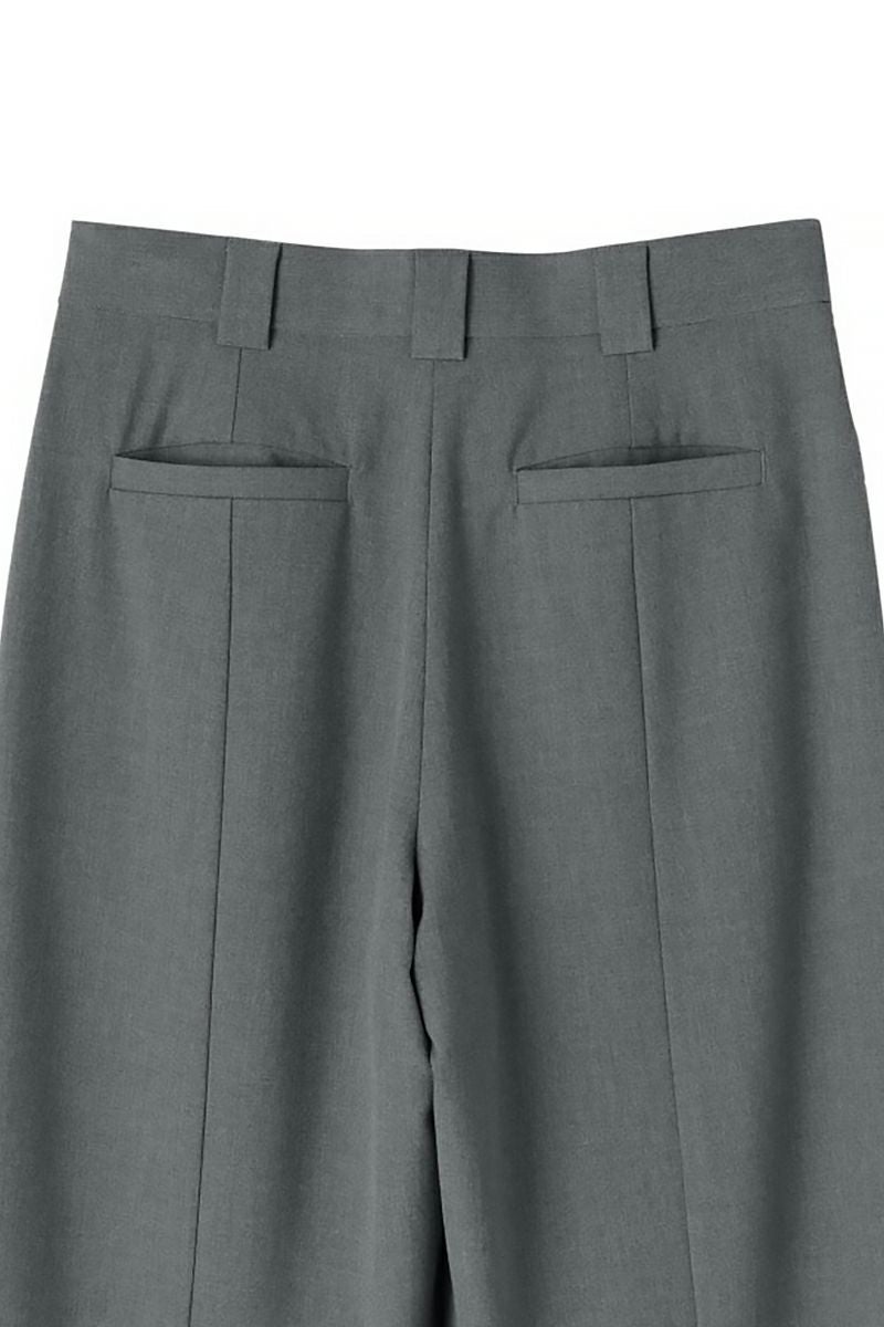 ETRE TOKYO(エトレトウキョウ)セミワイドタックスリットパンツ 1223120042 -12