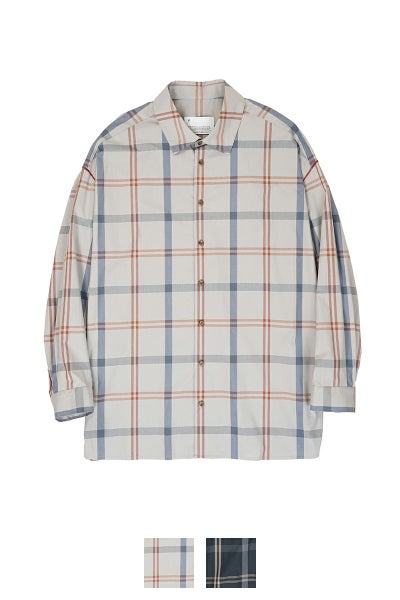 VOAAOV(ヴォアーブ)ソフトシーマービッグチェックシャツ VOSH-K21