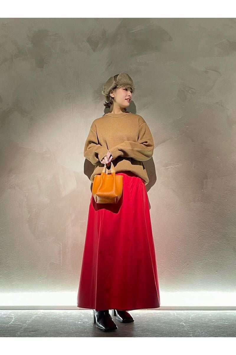 Audrey and John Wadタフタマーメイドフレアスカート H7605 -9