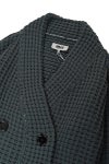 MM6 Maison Margiela(エムエムシックス)ダブルブレスト ワッフルカーディガン S52AM0274S18292 -2