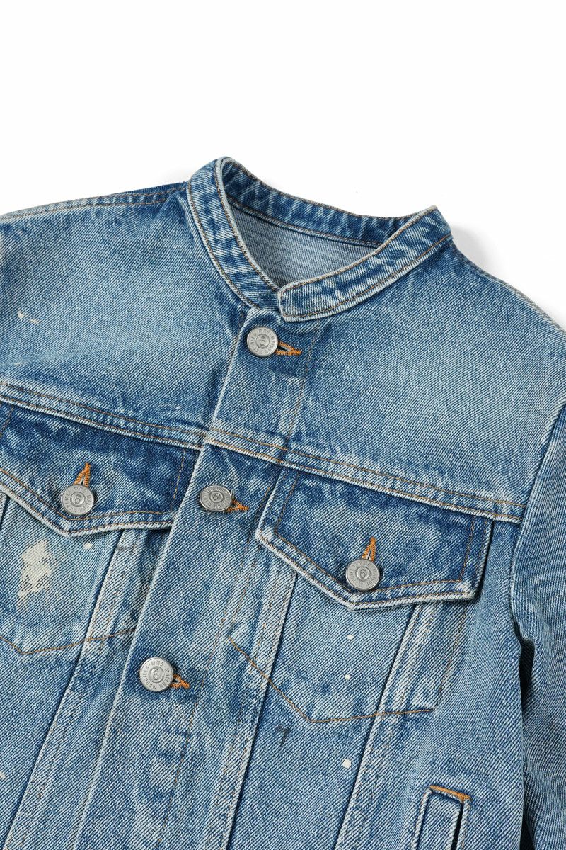 MM6 Maison Margiela(エムエムシックス)ダメージデニムジャケット S52AM0287S30589 -12