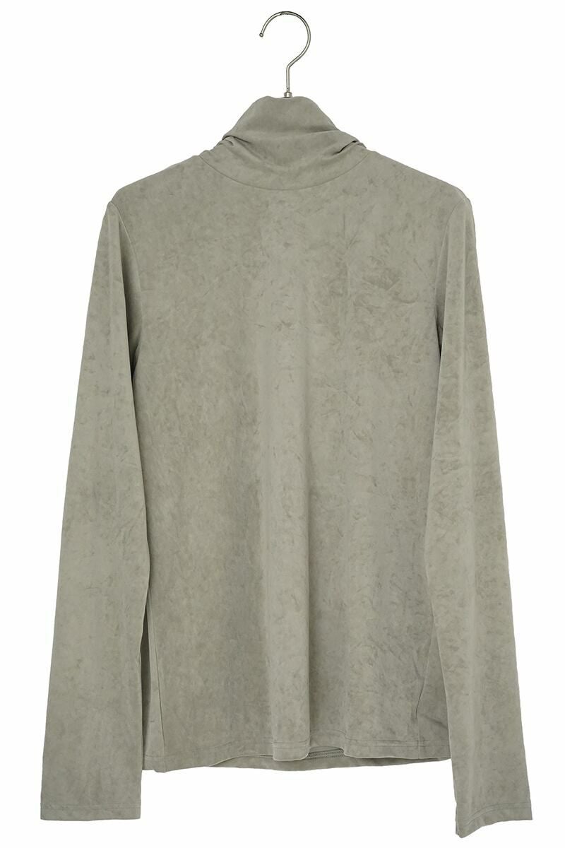 Audrey and John Wadトリアセベロアタートルネックプルオーバー ウォッシャブル H7928 -1