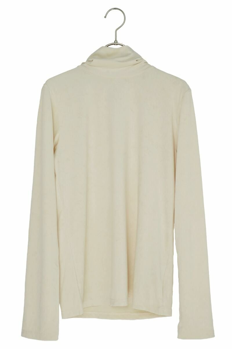 Audrey and John Wadトリアセベロアタートルネックプルオーバー ウォッシャブル H7928 -9