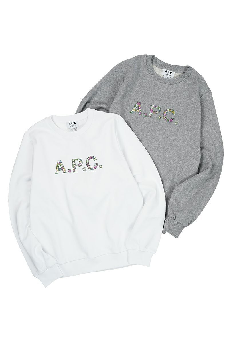 A.P.C(アーペーセー)フローラルスウェットシャツ F 23233196331