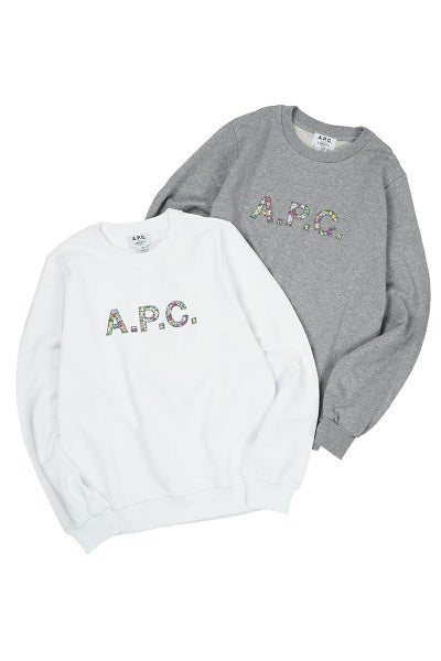 A.P.C(アーペーセー)フローラルスウェットシャツ F 23233196331