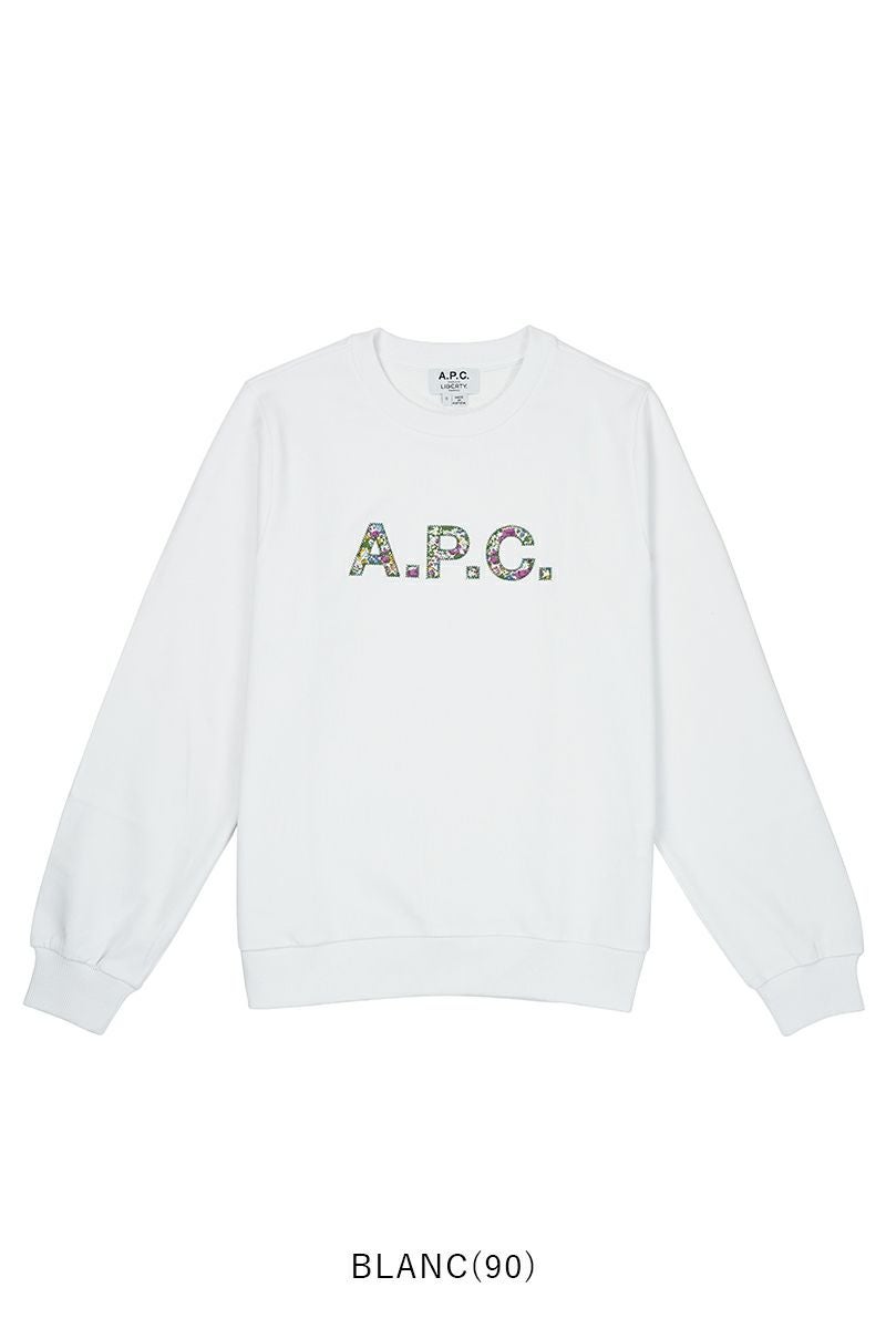 A.P.C(アーペーセー)フローラルスウェットシャツ F 23233196331 -7