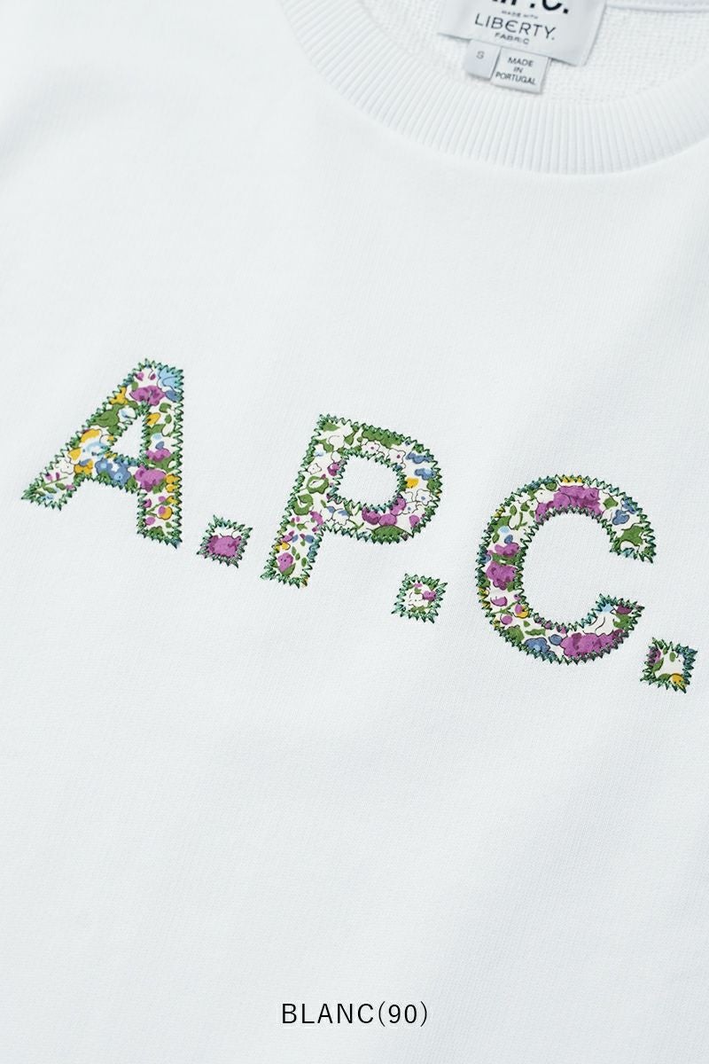 A.P.C(アーペーセー)フローラルスウェットシャツ F 23233196331 -8